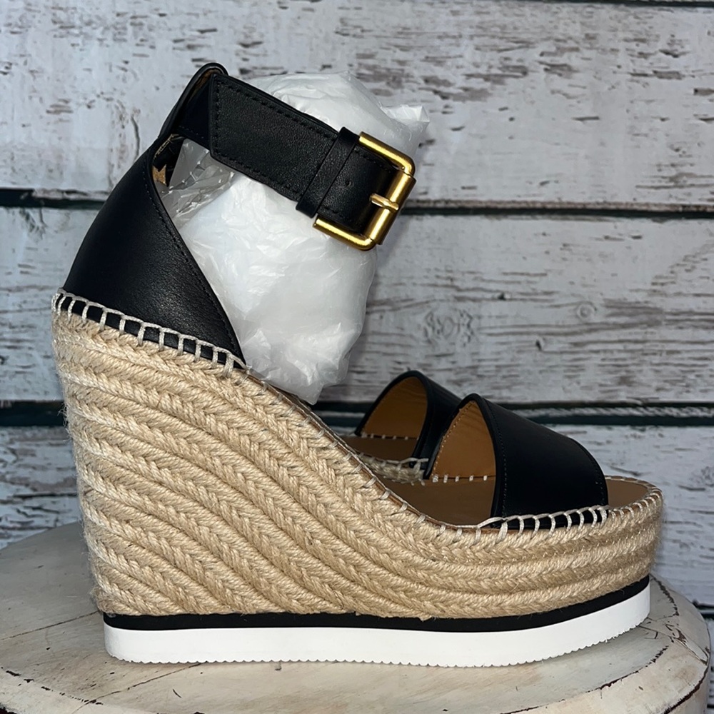 See by Chloe Glyn espadrille sandals EUC
